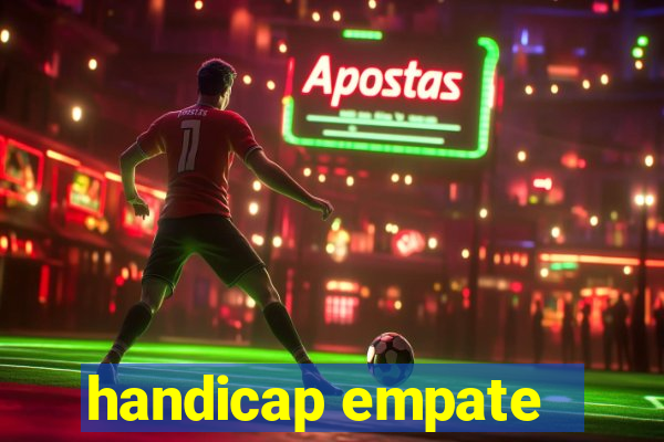 handicap empate -1 betano